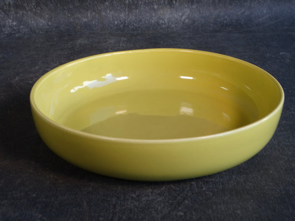 Bauer Mid-Century Low Bowl in Chartreuse B3143