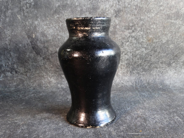 Bauer Early Unglazed Vase in Black B3193