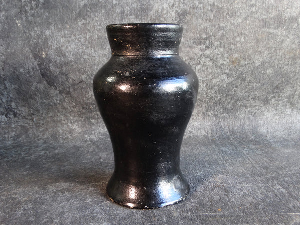 Bauer Early Unglazed Vase in Black B3193