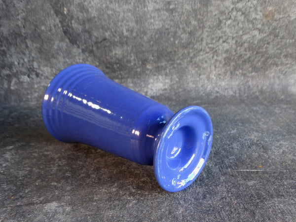 Bauer Ringware Pedestal Vase in Cobalt B3194