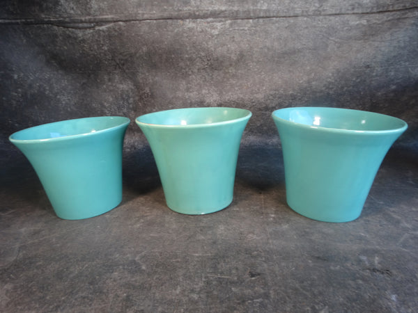 Bauer #7 Spanish Pots Set of 3 in Turquoise B3206