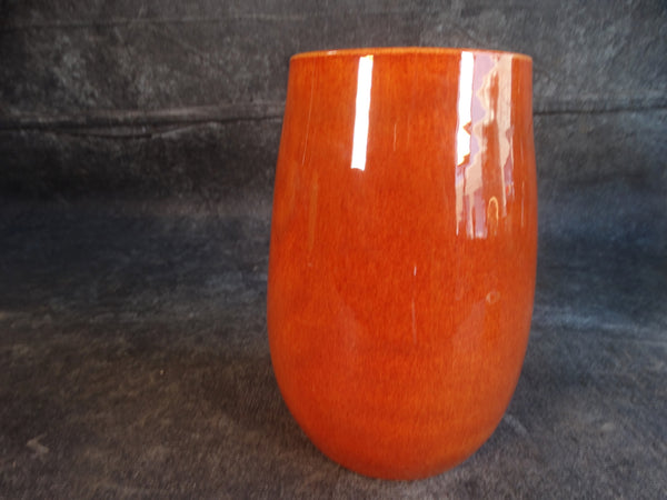Bauer Cinnamon Orange Glaze Vase B3212