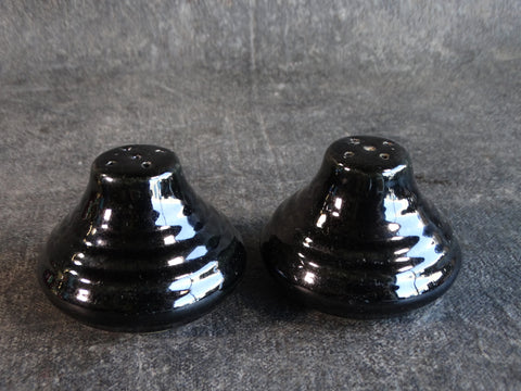 Bauer Ringware  Pair of Salt & Pepper Shakers in Black B3214
