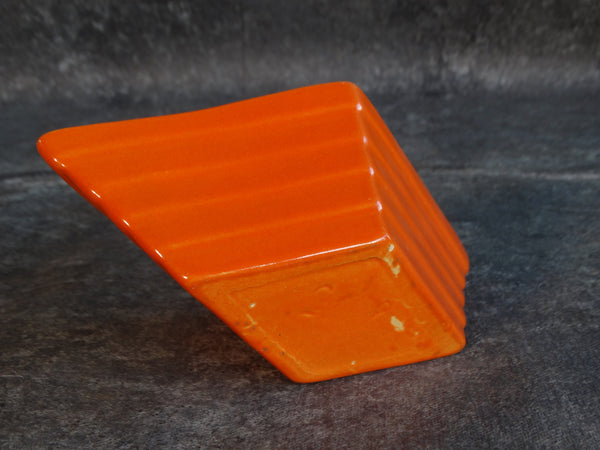 Bauer Mimi Art Deco Diamon Planter in Orange B3225
