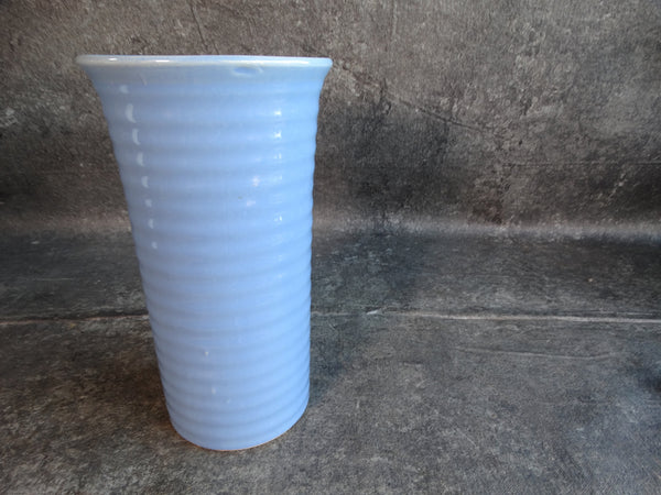 Bauer High Fire Ringware Vase in Rare Delph Blue B3231
