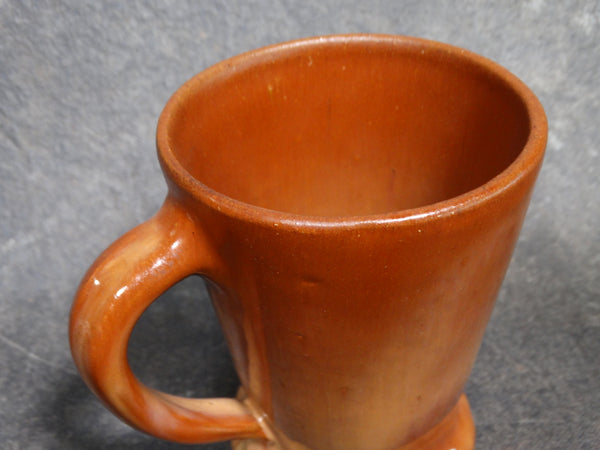 Catalina Red Clay Mug in Monterey Brown Glaze circa 1929 C362