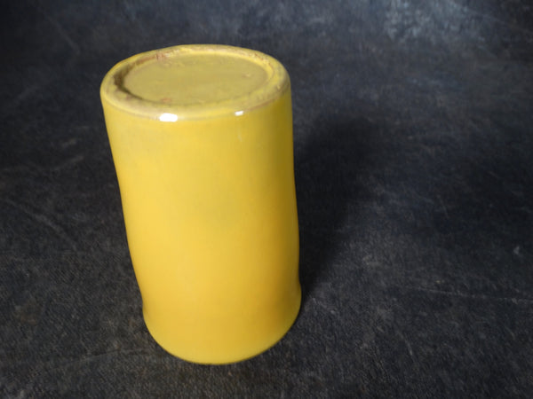 Catalina Island Pottery Tumbler In Yellow Gloss Glaze