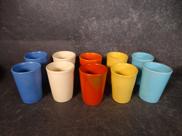 Catalina Island Pottery Set of Tumblers in Assorted Colors C508
