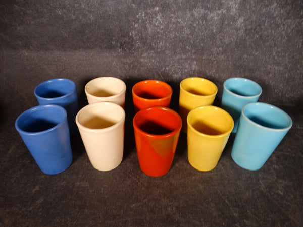 Catalina Island Pottery Set of Tumblers in Assorted Colors C508