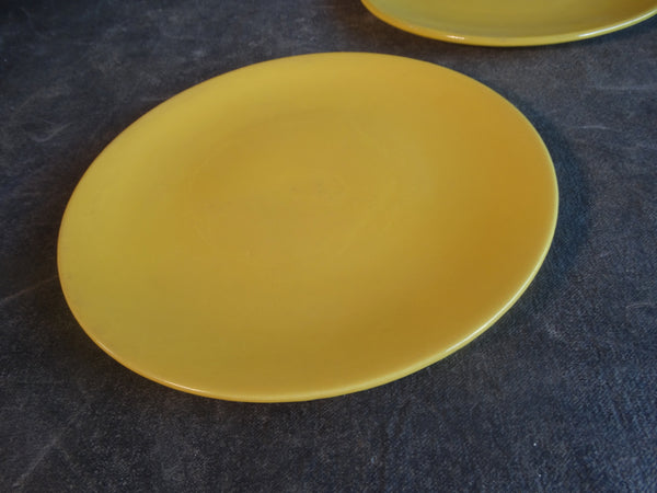 Catalina Island  10 1/3" Yellow Plates White Clay C574