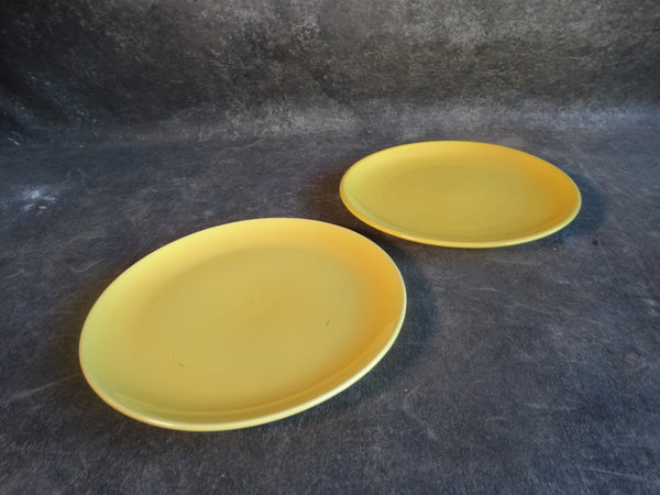 Catalina Island  10 1/3" Yellow Plates White Clay C574