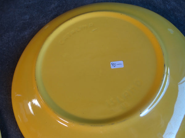 Catalina Island  10 1/3" Yellow Plates White Clay C574