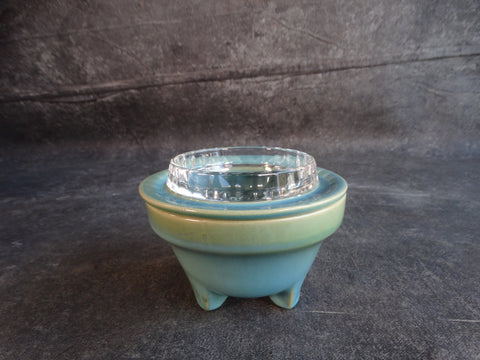 Catalina Island Pottery Shrimp Cocktail Bowl in Rare Sea Foam Glaze C583