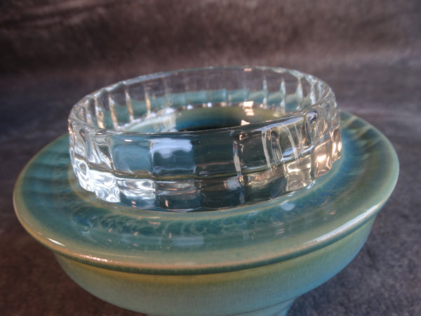 Catalina Island Pottery Shrimp Cocktail Bowl in Sea Foam C584