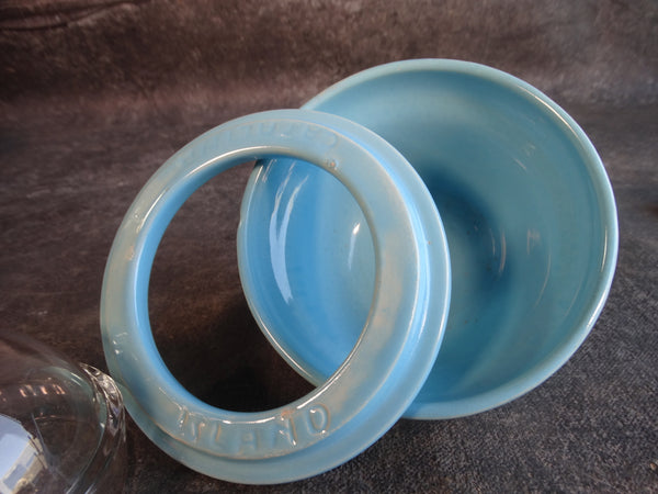 Catalina Island Pottery Shrimp Cocktail Bowl in Turquoise C587