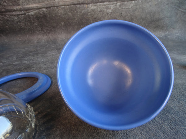 Catalina Island Pottery Shrimp Cocktail Bowl in Blue C588