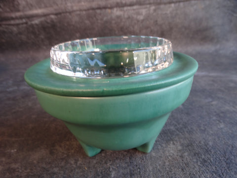 Catalina Island Pottery Shrimp Cocktail Bowl in Green C589