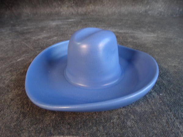 Catalina Island Pottery Cowboy Hat in Blue C592