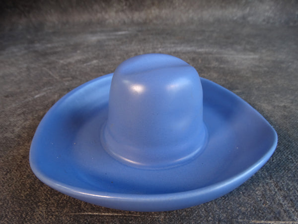 Catalina Island Pottery Cowboy Hat in Blue C592