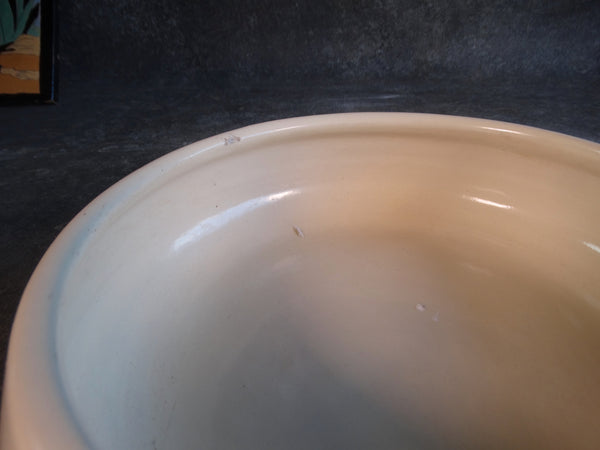 Catalina Island Pottery White Clay Cactus Bowl in Ivory C624