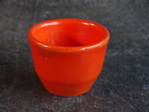 Catalina Island Pottery Rare Votive in Toyon Red C646