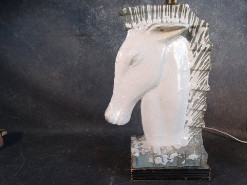 Horse Head Lamp attributed to Barbara Willis CA2122