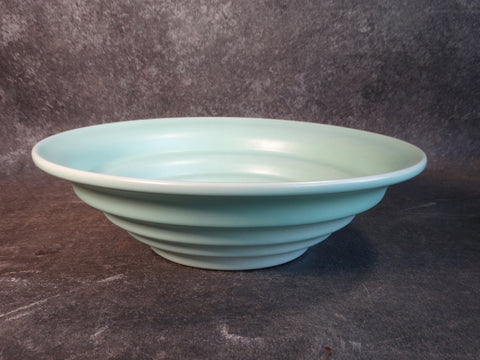 Pacific Pottery Cone Art Deco Bowl in Light Blue CA2145