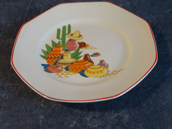 Homer Laughlin Mexicana Small Plate CA2157