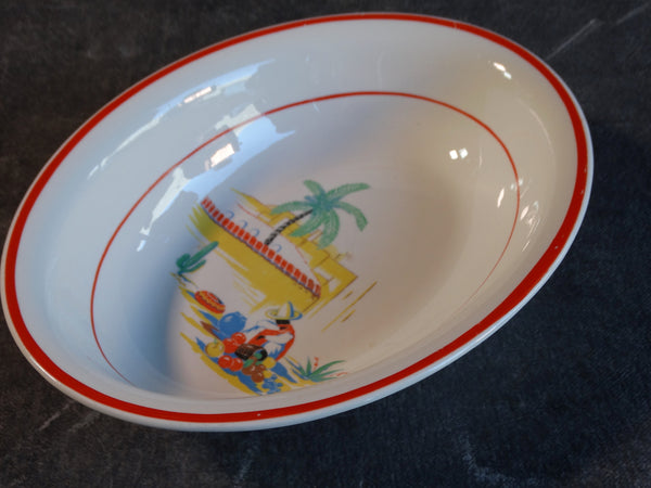 Homer Laughlin Mexicana Serving Bowl CA2158
