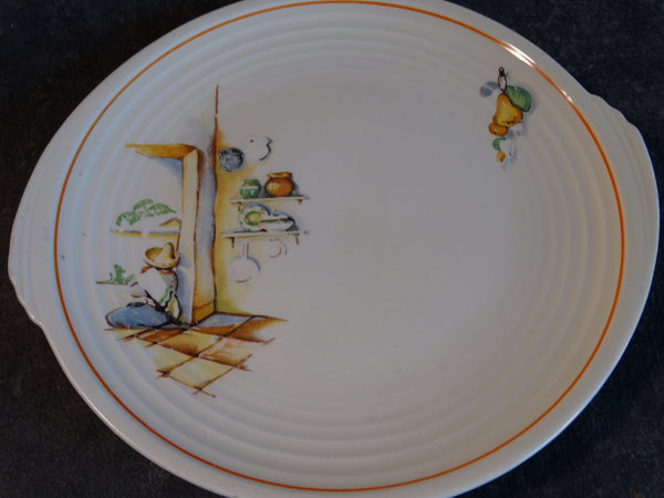 Edwin M Knowles Tijuana Pattern Plate CA2161