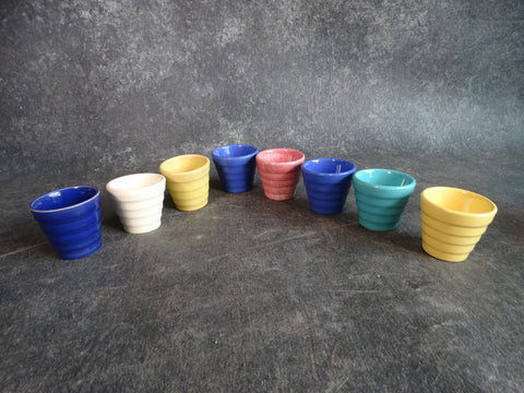 Vernon or Padre Set of 8 Cactus Pots in Assorted Colors CA2162