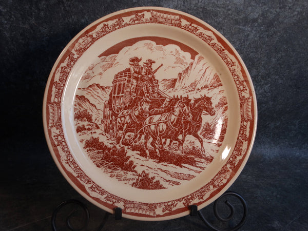 Wallace Westward Ho Pioneer Trails Chop Plate CA2176