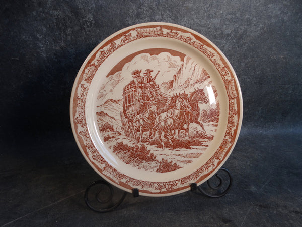 Wallace Westward Ho Pioneer Trails Chop Plate CA2176