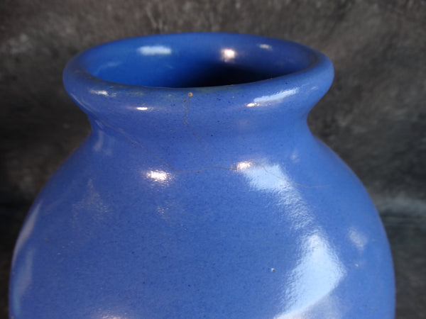 Bybee Hand-thrown Vase in Blue circa 1930s CA2212