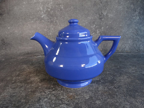 Vernon Kilns Early California Coffee Pot in Cobalt RARE CA2239