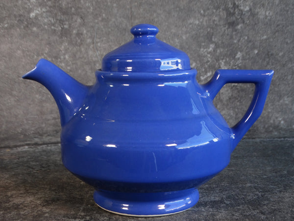 Vernon Kilns Early California Coffee Pot in Cobalt RARE CA2239