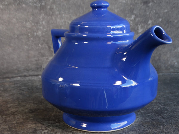 Vernon Kilns Early California Coffee Pot in Cobalt RARE CA2239