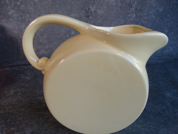 Vernon Kilns Modern California Ice Lip Ball Pitcher in Light Yellow CA2248