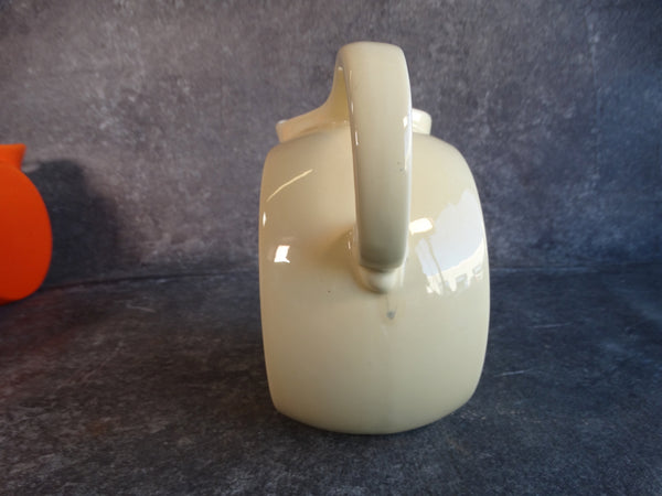 Vernon Kilns Modern California Ice Lip Ball Pitcher in Light Yellow CA2248