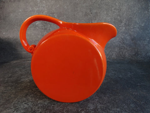 Vernon Kilns Modern California Ice Lip Ball Pitcher in Orange CA2250