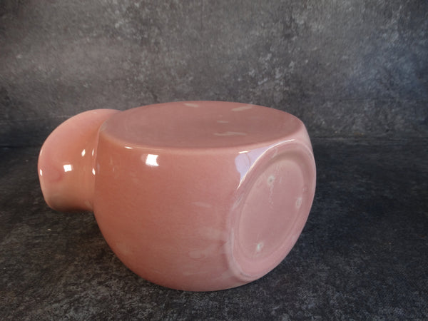 Vernon Kilns Modern California Ice Lip Ball Pitcher in Dusty Rose CA2251