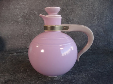 Vernon Kilns Early California Carafe with Stopper & Bakelite Handle in Light Lavender CA2258