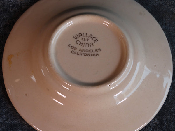 Wallace China 10th Pacific Coast Regional Restaurant Convention Self-Promotional Ashtray  CA2280