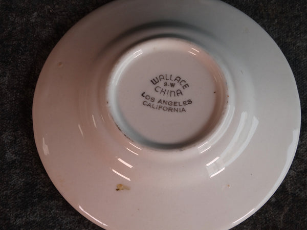 Season's Greetings - Wallace China Co. Los Angeles California Promotional Ashtray  CA2282