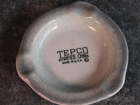 Tepco Vitrified China Promotional Ashtray CA2284