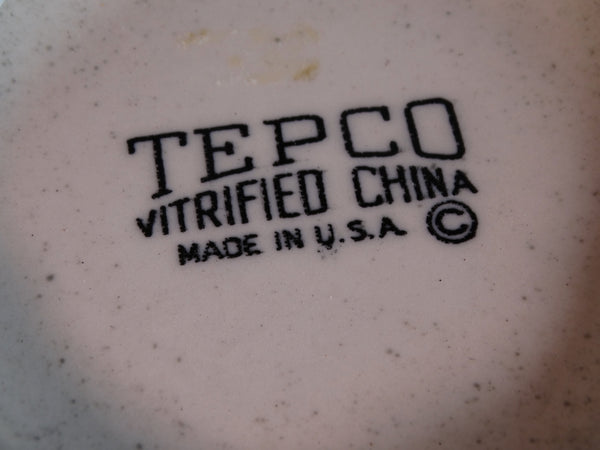 Tepco Vitrified China Promotional Ashtray CA2284