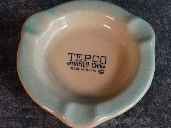 Tepco Vitrified China Self-Promotional Ashtray CA2285