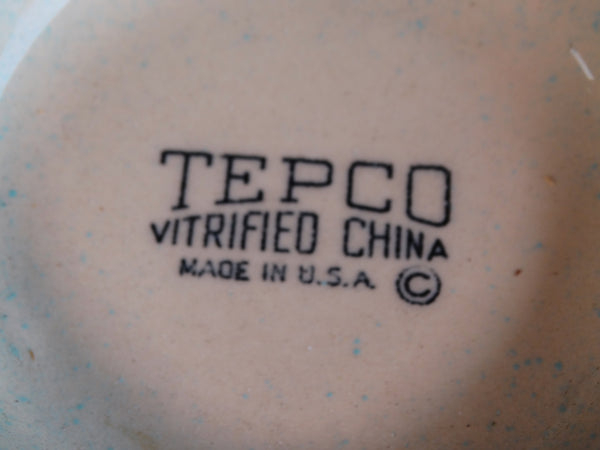 Tepco Vitrified China Self-Promotional Ashtray CA2285