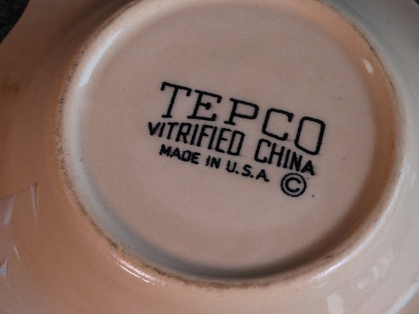 Tepco Vitrified China Self-Promotional Ashtray CA2285