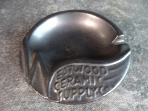 Estwood Ceramic Co Self-Promotional Ashtray 1950s CA2289